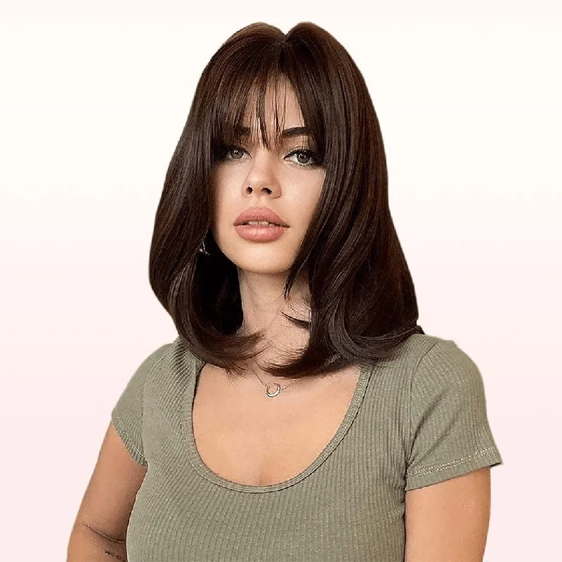 Bob Wigs without Bangs for Heart - Shaped Faces Petite bob wig suitable for women with small facesJuvaBun Bob Wig Bob Wigs without Bangs for Heart - Shaped Faces Petite bob wig suitable for women with small facesJuvaBun Bob Wig