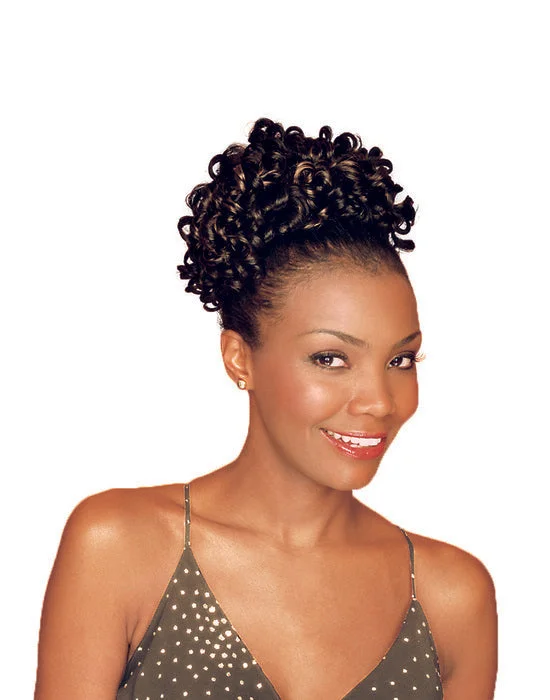 Peruvian - human - hair wig with a soft and manageable feelSP008 Ponytail