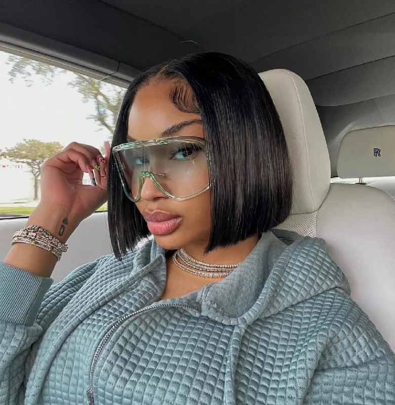 Layered Bob Wigs for Added Dimension Bob wig for daily wear with a low - maintenance designHD STRAIGHT CLOSURE BOB WIG Layered Bob Wigs for Added Dimension Bob wig for daily wear with a low - maintenance designHD STRAIGHT CLOSURE BOB WIG