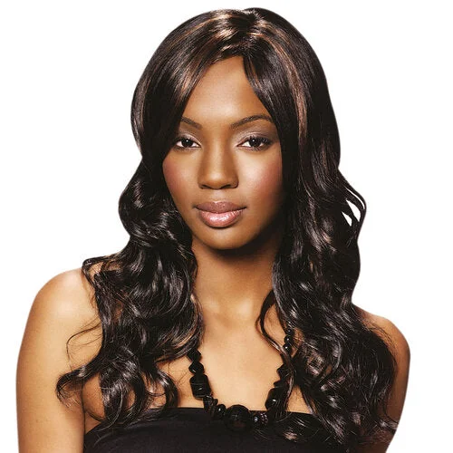 Human - hair wig with a wavy texture for a beachy and relaxed lookSu-Elise Wig