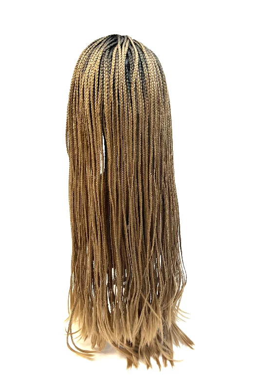 Full - lace wig with a natural - looking hairline for a seamless appearanceVIP - Synthetic Lace Front Wig Braided 7/27 Full - lace wig with a natural - looking hairline for a seamless appearanceVIP - Synthetic Lace Front Wig Braided 7/27