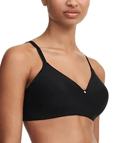 Jolie Smooth Wireless T-Shirt Bra In Black - Chantelle