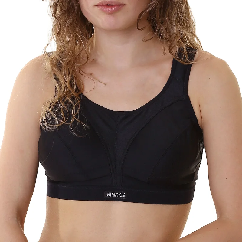 D+ Max Support Sports Bra U10035 (formerly SN109) - Black