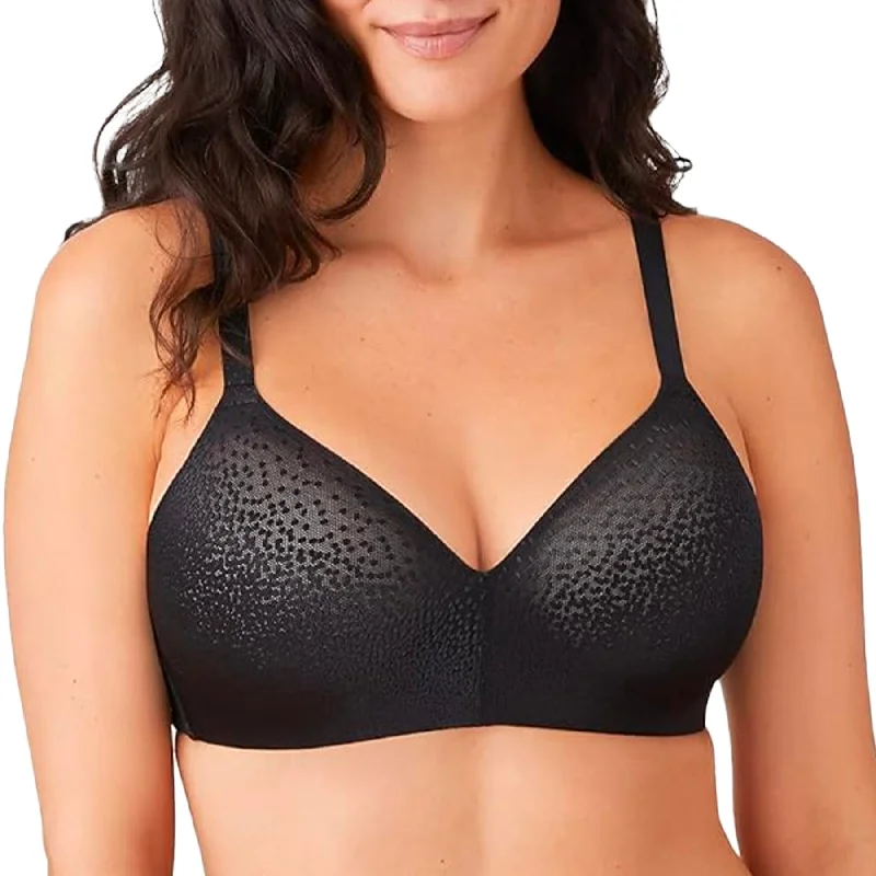 Back Appeal Wire Free T-Shirt Bra 856303 - Black