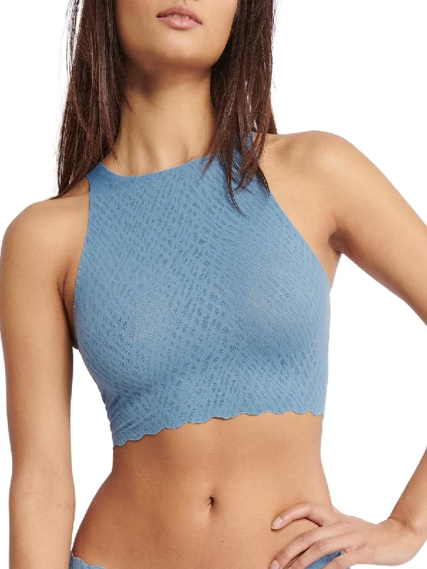 ZERO Feel Bliss Crop Top - Azura Blue