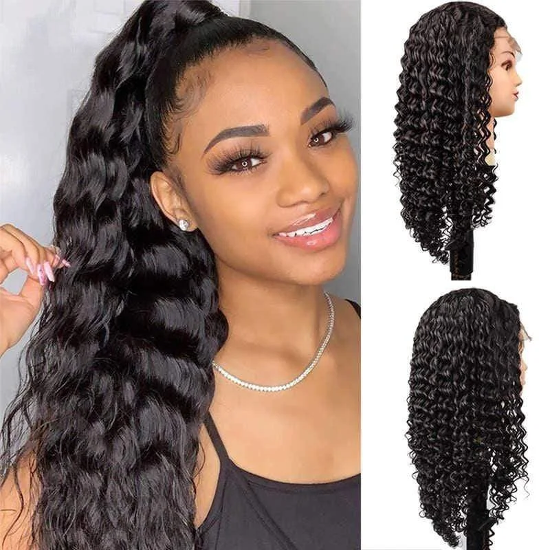 Ombre wavy wig with a seamless color blend150 Density Virgin Hair 13*6 Lace Frontal Wigs Deep wave 100% Human Hair Ombre wavy wig with a seamless color blend150 Density Virgin Hair 13*6 Lace Frontal Wigs Deep wave 100% Human Hair