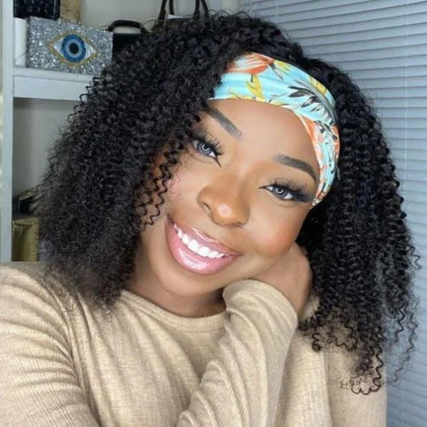 Micro braided wigs for a delicate and intricate styleJunoda Hair Kinky Curly Bob Headband Wig Human Hair Brazilian Remy Hair Scraf Wigs For Women 180% Density Micro braided wigs for a delicate and intricate styleJunoda Hair Kinky Curly Bob Headband Wig Human Hair Brazilian Remy Hair Scraf Wigs For Women 180% Density