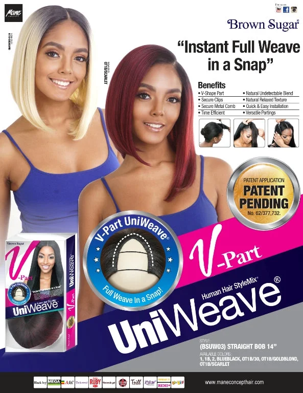 Box braided wigs with jumbo size for a bold lookBROWN SUGAR - BSUW03- UNI WEAVE STRAIGHT BOB 14" WIG Box braided wigs with jumbo size for a bold lookBROWN SUGAR - BSUW03- UNI WEAVE STRAIGHT BOB 14" WIG