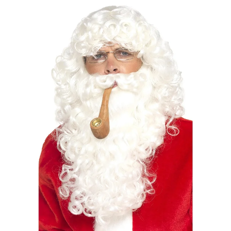Long - length wig with a 220 - density for an extra - full appearanceBuy Santa Dress Up Kit Deluxe Long - length wig with a 220 - density for an extra - full appearanceBuy Santa Dress Up Kit Deluxe
