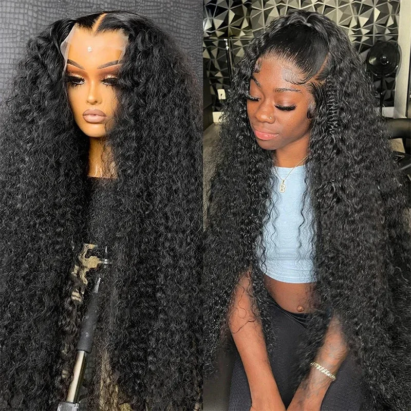 Long - length wavy wig with loose waves for a glamorous lookDeep Wave Frontal Wigs HD Lace Front Wig Real HD Lace Wigs 250% Density Human Hair Wigs Long - length wavy wig with loose waves for a glamorous lookDeep Wave Frontal Wigs HD Lace Front Wig Real HD Lace Wigs 250% Density Human Hair Wigs