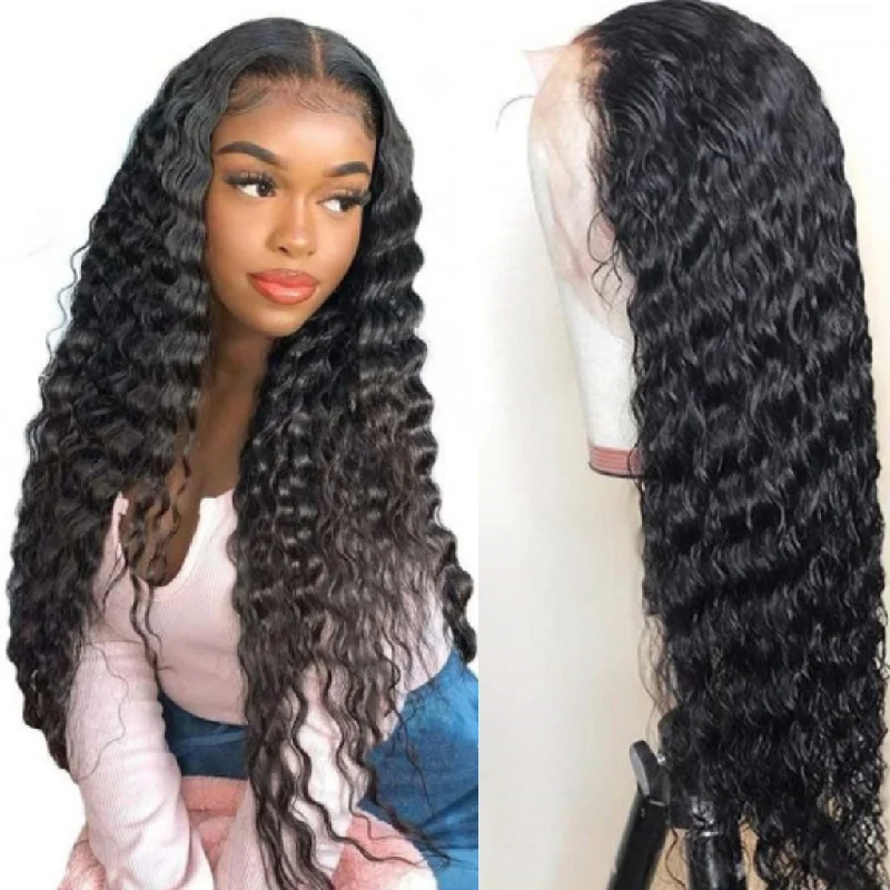 Ombre wavy wig with a seamless color blendFleeky Hair 10A Brazilian Deep Wave 13x4 Lace Frontal Wig Transparent Lace Wigs Ombre wavy wig with a seamless color blendFleeky Hair 10A Brazilian Deep Wave 13x4 Lace Frontal Wig Transparent Lace Wigs