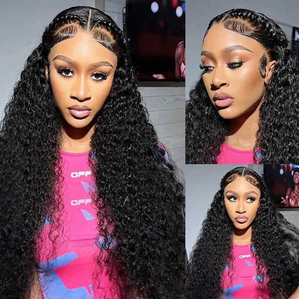 Ombre wavy wig with a seamless color blendDeep Curly Frontal Lace Wig 13x6 Indian Lace Front Wigs Human Hair Frontal Wigs Ombre wavy wig with a seamless color blendDeep Curly Frontal Lace Wig 13x6 Indian Lace Front Wigs Human Hair Frontal Wigs