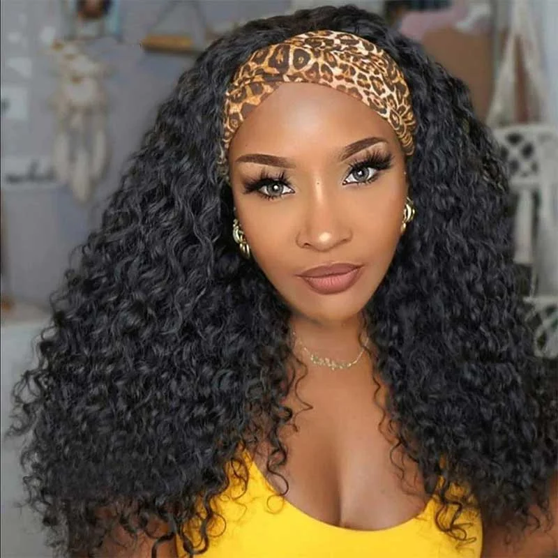 Long - length braided wigs for a glamorous and voluminous styleJunoda Hair Deep Wave Headband Wigs Virgin Curly Hair cs1 Long - length braided wigs for a glamorous and voluminous styleJunoda Hair Deep Wave Headband Wigs Virgin Curly Hair cs1