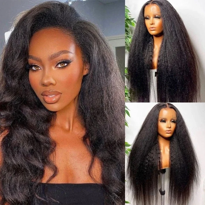 Braided wigs for a formal event with a sophisticated designKinky Straight Full Lace Invisible Single Knots Pre-plucked Hairline Human Hair Lace Wig Braided wigs for a formal event with a sophisticated designKinky Straight Full Lace Invisible Single Knots Pre-plucked Hairline Human Hair Lace Wig