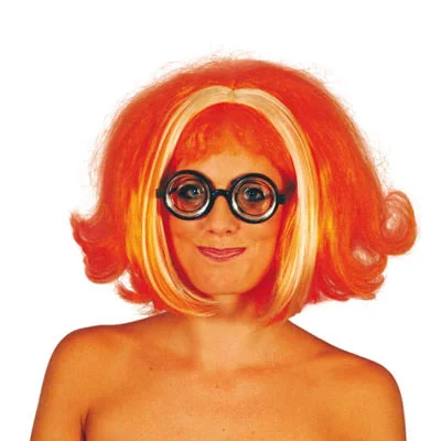 Long - length wig with a curly fringe for a playful and youthful vibeLinda Wig