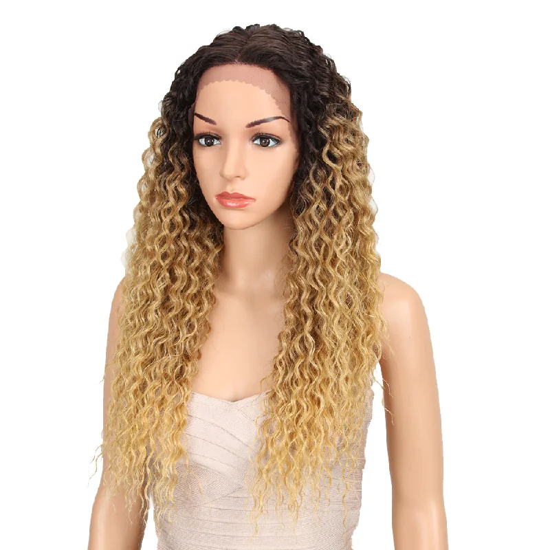 Long - length wavy wig with loose waves for a glamorous lookNOBLE S.Kelly Synthetic Lace Wig (Part Lace)25 Inch丨TAT6/27/24E Long - length wavy wig with loose waves for a glamorous lookNOBLE S.Kelly Synthetic Lace Wig (Part Lace)25 Inch丨TAT6/27/24E