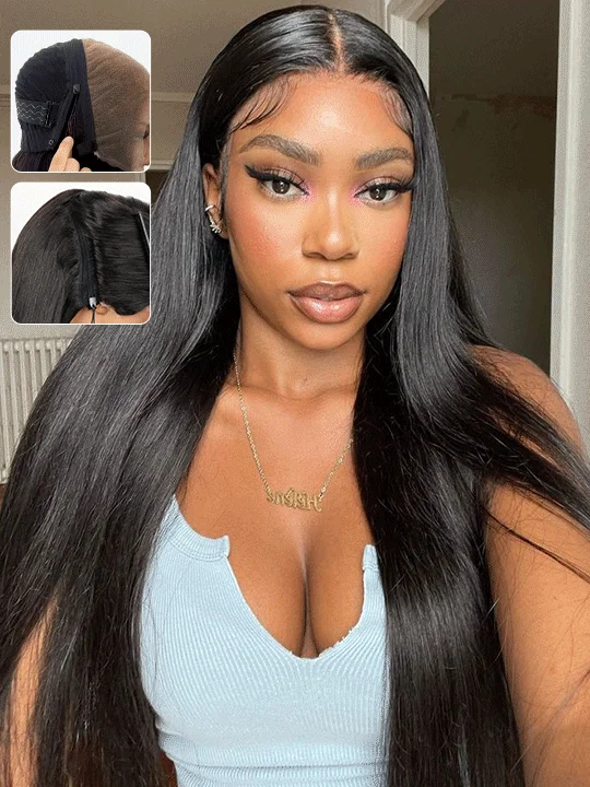 Braided wigs with a middle - part for a classic and elegant styleKisslove Zip & Go Magic Lace Wig 13x6/ 6x4.5 Replaceable Zip Lace Front Wig Bone Straight Human Hair Wigs Braided wigs with a middle - part for a classic and elegant styleKisslove Zip & Go Magic Lace Wig 13x6/ 6x4.5 Replaceable Zip Lace Front Wig Bone Straight Human Hair Wigs