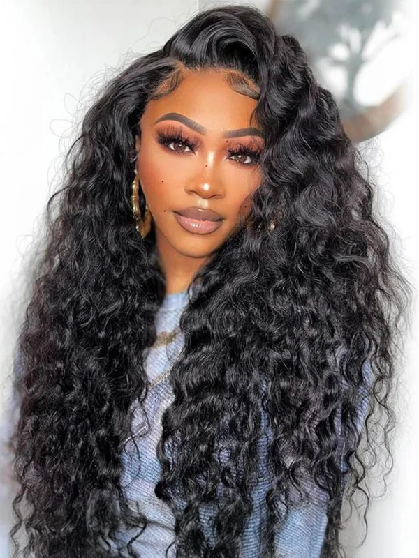 Long - length wavy wig with loose waves for a glamorous lookWavymy Loose Deep Wave M-Cap 9x6 Lace Wear & Go Pre-bleached Wigs 180% Density Long - length wavy wig with loose waves for a glamorous lookWavymy Loose Deep Wave M-Cap 9x6 Lace Wear & Go Pre-bleached Wigs 180% Density