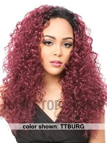 Half wig with a wavy texture for a beachy lookIts a Wig Futura Half Wig - NOVIA