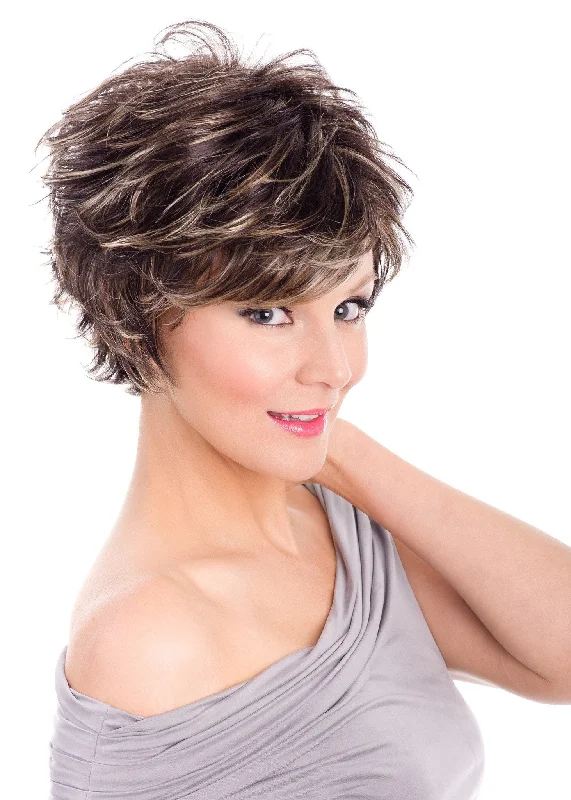 Short wig with a gradient color for a modern and stylish appearanceKenzie by Tony of Beverly | Short Wig | CLOSEOUT Short wig with a gradient color for a modern and stylish appearanceKenzie by Tony of Beverly | Short Wig | CLOSEOUT