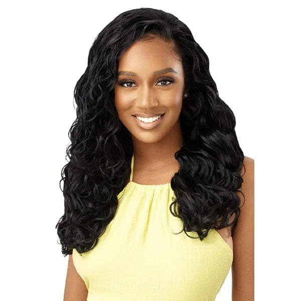 Half wig with a heat - resistant formula for easy styling at homeOutre Converti Cap Synthetic Hair Wig - BRAZILIAN WAVES Half wig with a heat - resistant formula for easy styling at homeOutre Converti Cap Synthetic Hair Wig - BRAZILIAN WAVES