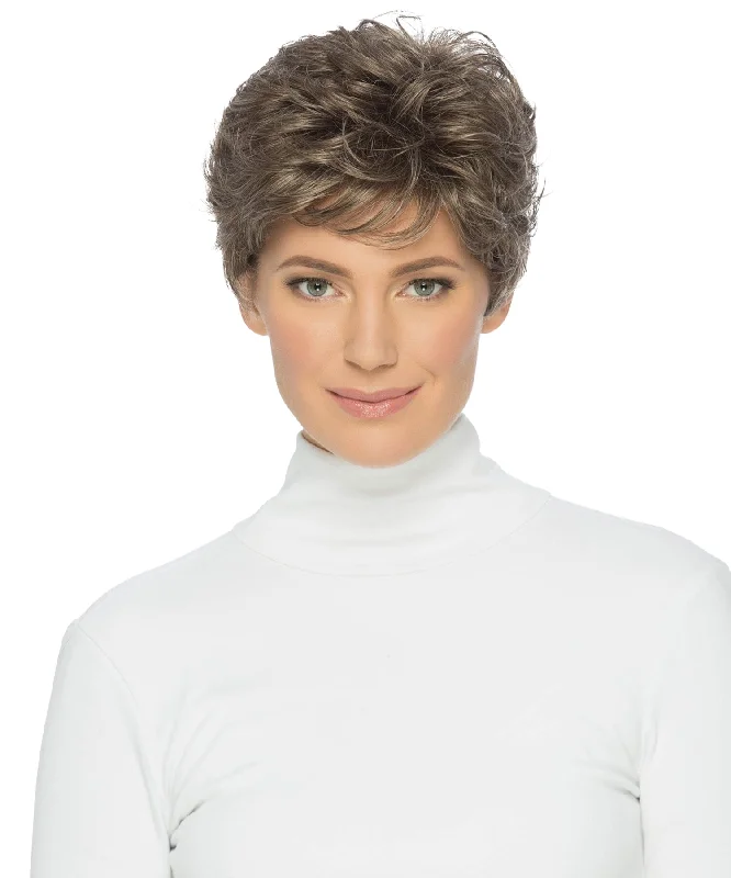 Monofilament - cap short wig for a breathable and natural - looking scalpPetite Kate Pure Stretch Cap Wig by Estetica