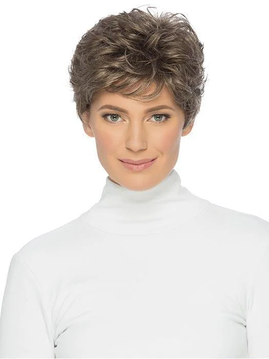 Short wig with a side - swept bang for a sophisticated and flattering styleKate Petite | Synthetic Wig (Basic Cap) Short wig with a side - swept bang for a sophisticated and flattering styleKate Petite | Synthetic Wig (Basic Cap)