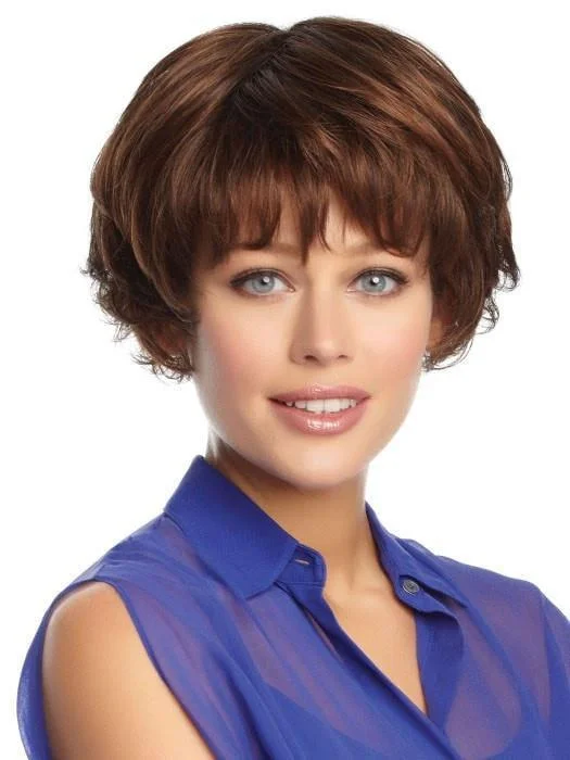 Petite short wig designed for a more delicate frameProsperity by Gabor | Monofilament Bob Wig | CLOSEOUT
