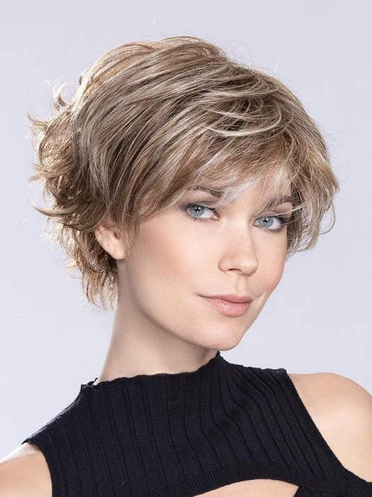 Monofilament - cap short wig for a breathable and natural - looking scalpRelax Large | Synthetic Lace Front Wig (Mono Crown)