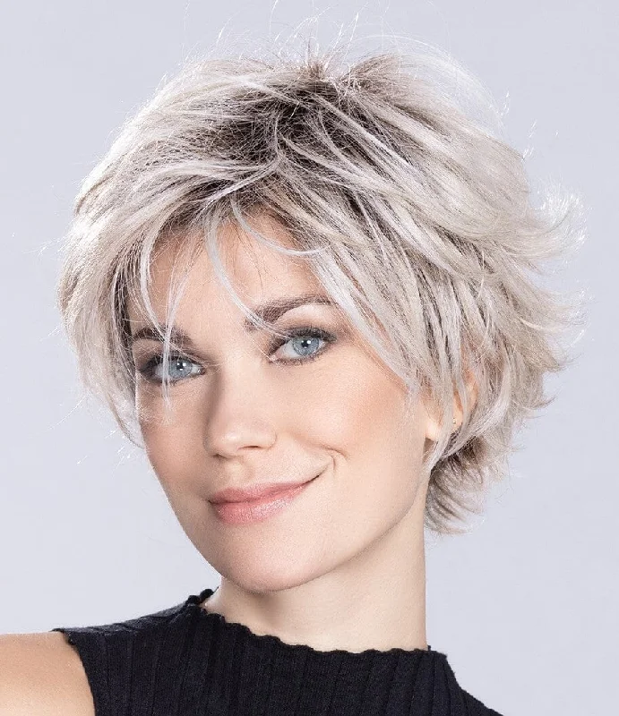 Short wig with a blunt bob cut for a modern and sleek styleRelax Wig by Ellen Wille | Lace Front
