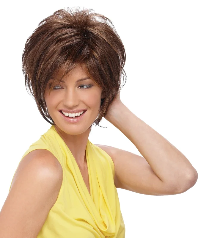 Short wig for daily office wear with a professional lookRenae Pure Stretch Cap Wig by Estetica