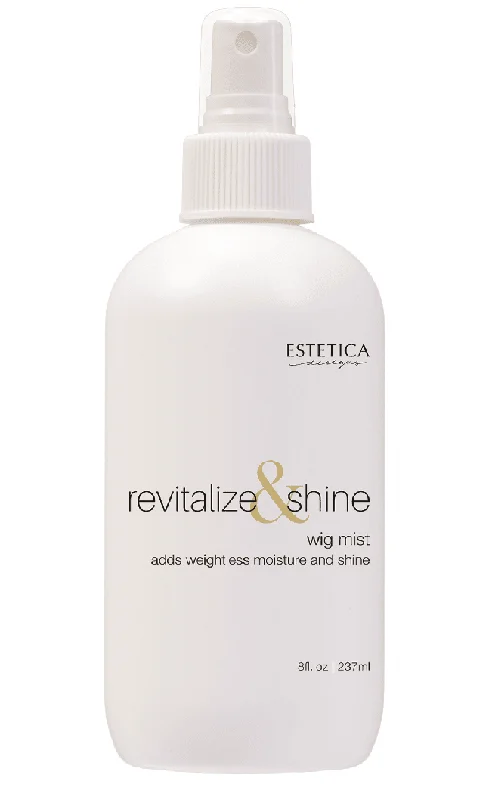 Short wig with a wavy texture for a beachy and relaxed lookRevitalize & Shine Wig Mist by Estetica