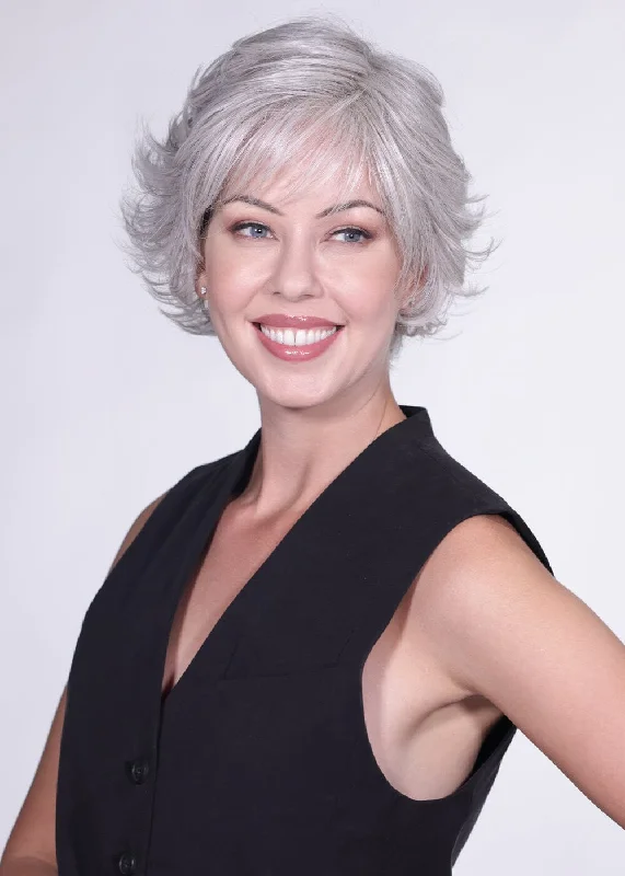 Short wig made from high - quality human hair for a luxurious feelRoma Wig by Belle Tress in Caramel Blonde-R | All Sales Final | Open Box