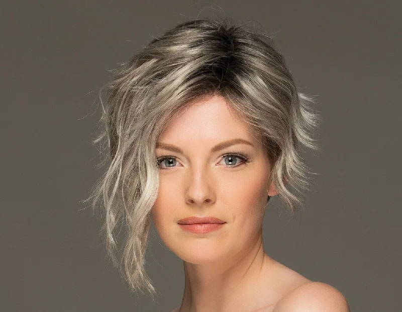 Short wig with a geometric pattern for a unique and fashion - forward designRyan Lace Front Wig by Estetica