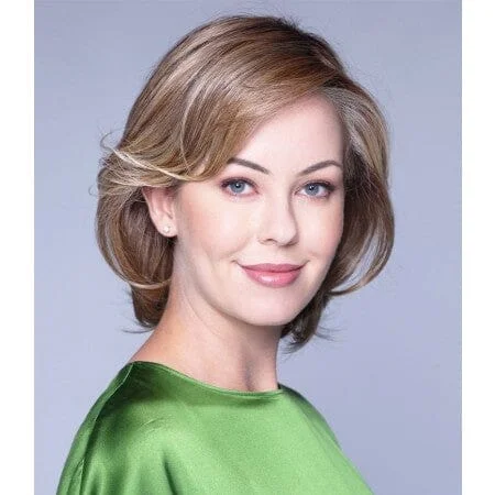 Short wig with a curly texture for a playful and youthful vibeSaint Wig by Belle Tress