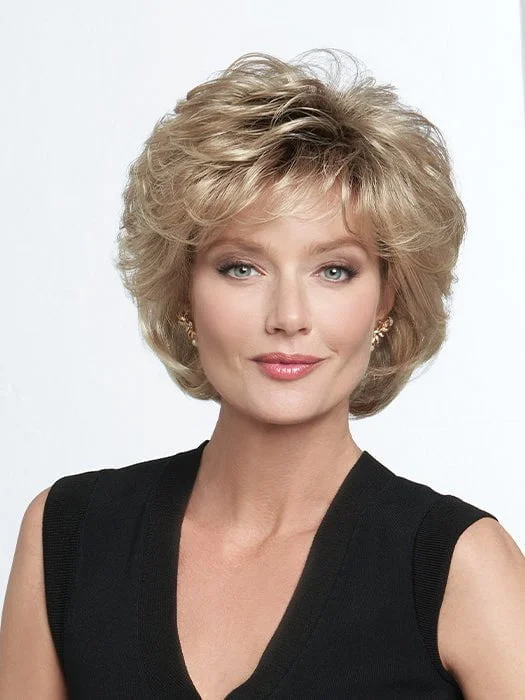 Short wig for daily office wear with a professional lookSalsa | Synthetic Wig (Basic Cap)
