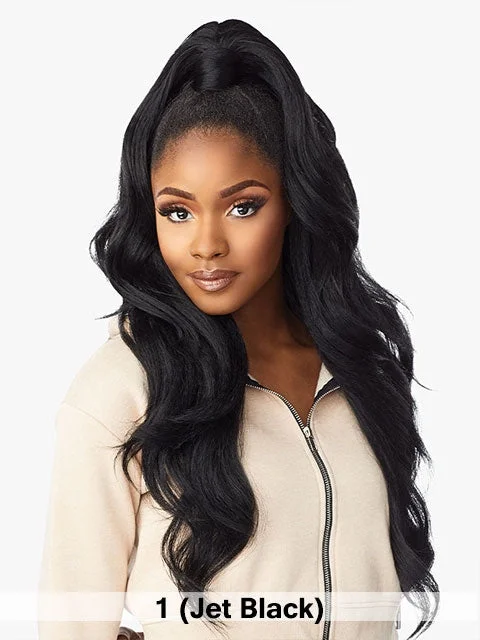 Half wig with a middle - part for a classic and elegant styleSensationnel Instant Up & Down Half Wig - UD 11 Half wig with a middle - part for a classic and elegant styleSensationnel Instant Up & Down Half Wig - UD 11