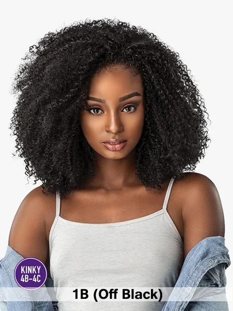 Half wig in a jet - black color for a classic appearanceSensationnel Instant Weave Curls Kinks & Co Half Wig - GAME CHANGER Half wig in a jet - black color for a classic appearanceSensationnel Instant Weave Curls Kinks & Co Half Wig - GAME CHANGER