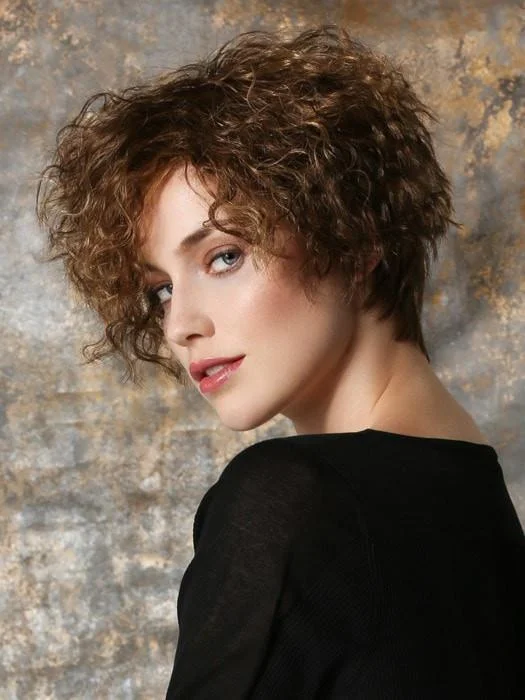 Layered short wig to add volume and dimensionStream by Ellen Wille | Mono Crown | CLEARANCE