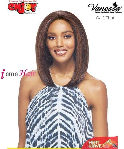 Half wig with a side - part for a more flattering lookVanessa CJ DELIX  - Synthetic ENJOY FASHION Half Wig