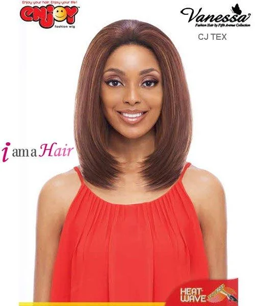 Half wig with a side - swept bang for a sophisticated lookVanessa CJ TEX - Synthetic ENJOY FASHION Half Wig Half wig with a side - swept bang for a sophisticated lookVanessa CJ TEX - Synthetic ENJOY FASHION Half Wig