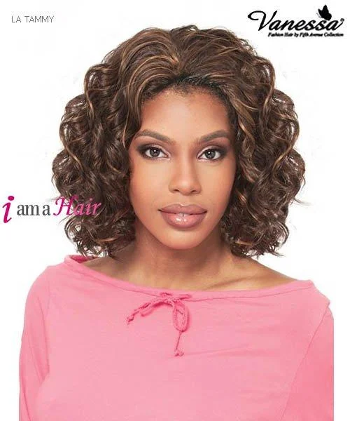 Half wig with a platinum - blonde color for a bold and trendy lookVanessa Half Wig LA TAMMY - Synthetic Half Wig Half wig with a platinum - blonde color for a bold and trendy lookVanessa Half Wig LA TAMMY - Synthetic Half Wig