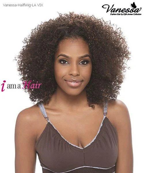 Half wig with a heat - resistant formula for easy styling at homeVanessa Fifth Avenue Collection Wigs Half Wig - LA VIX Half wig with a heat - resistant formula for easy styling at homeVanessa Fifth Avenue Collection Wigs Half Wig - LA VIX