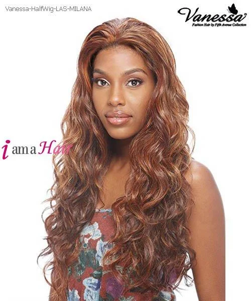 Synthetic half wig with a natural - looking textureVanessa Fifth Avenue Collection Futura Half Wig - LAS MILANA Synthetic half wig with a natural - looking textureVanessa Fifth Avenue Collection Futura Half Wig - LAS MILANA