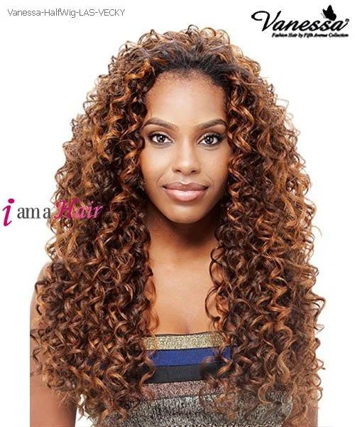 Human - hair half wig for a natural and luxurious feelVanessa Fifth Avenue Collection Futura Half Wig - LAS VECKY Human - hair half wig for a natural and luxurious feelVanessa Fifth Avenue Collection Futura Half Wig - LAS VECKY