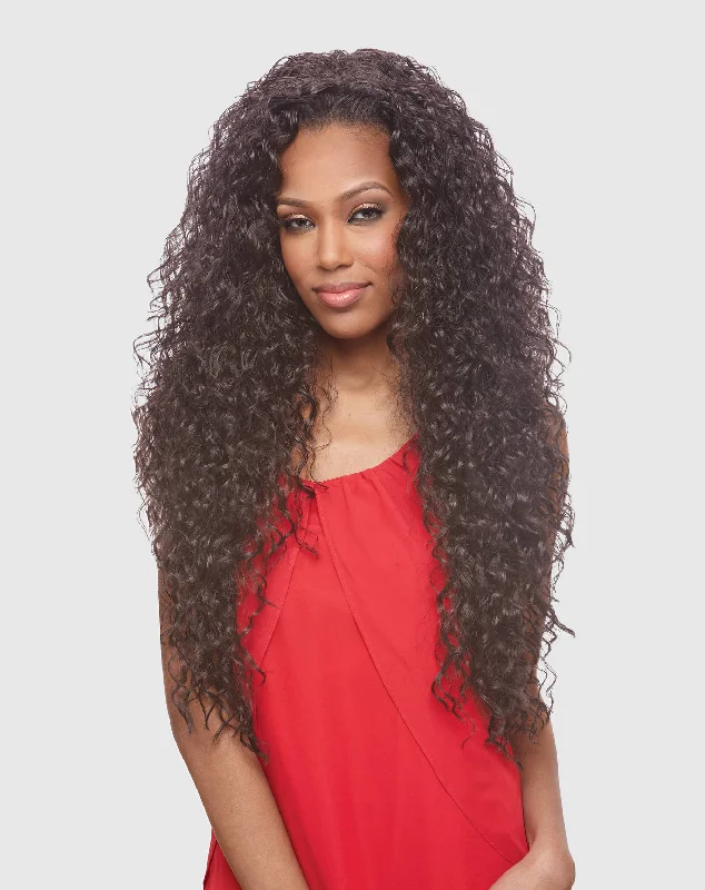 Half wig with a platinum - blonde color for a bold and trendy lookVanessa Synthetic Half Wig LAS MOGAN Half wig with a platinum - blonde color for a bold and trendy lookVanessa Synthetic Half Wig LAS MOGAN