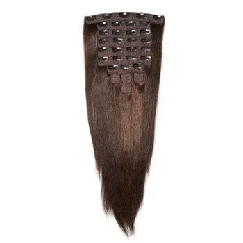 Clip - in hair extensions with a wispy fringe for a soft and feminine look11 Piece Clip-In Extensions Clip - in hair extensions with a wispy fringe for a soft and feminine look11 Piece Clip-In Extensions