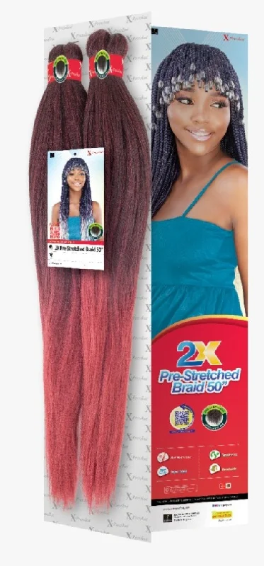 Braid & Plait Hair Extensions with a Braided Headband for an Added Fashion Statement2X Xpression Prestretched Braids Braid & Plait Hair Extensions with a Braided Headband for an Added Fashion Statement2X Xpression Prestretched Braids