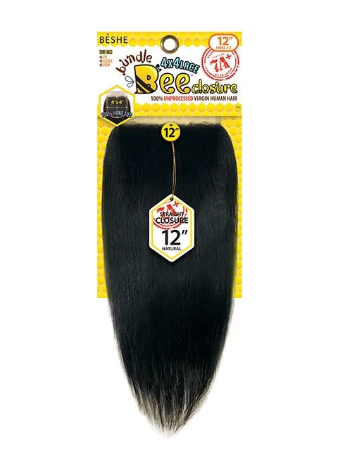 Hair buns for a modern fashion editorialBeshe Bundle Bee 100% Human Hair 4x4 STRAIGHT Closure (HBT.44ST) Hair buns for a modern fashion editorialBeshe Bundle Bee 100% Human Hair 4x4 STRAIGHT Closure (HBT.44ST)