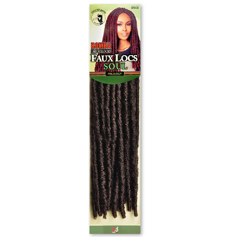 Cornrow Braid & Plait Hair Extensions with a Middle - Part for a Stylish LookBobbi Boss Bomba Dreadlocks Faux Locs SOUL Cornrow Braid & Plait Hair Extensions with a Middle - Part for a Stylish LookBobbi Boss Bomba Dreadlocks Faux Locs SOUL